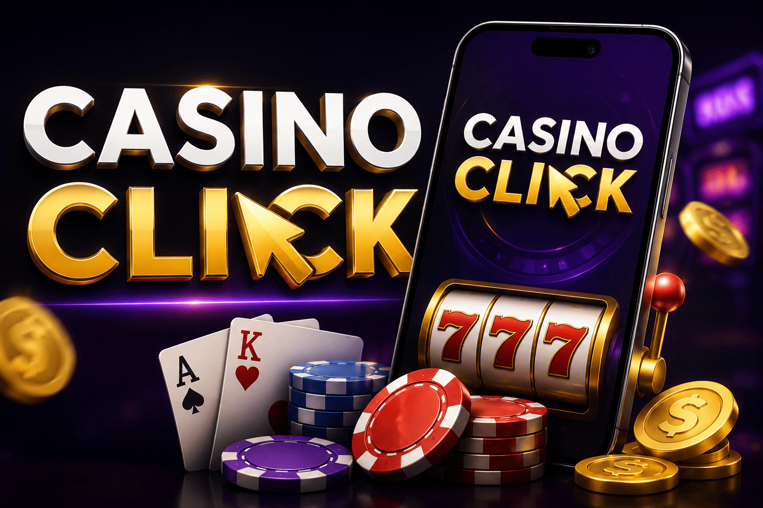 Casino Click platform featuring casino games rewards and withdrawal options